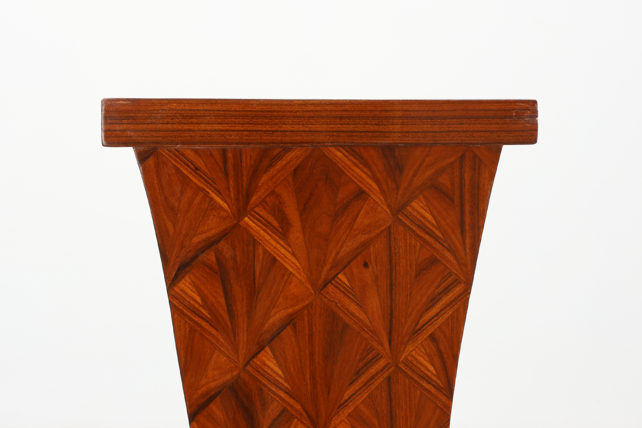 Large Art Deco Console in Wood Marquetry, France ca. 1920 thumbnail